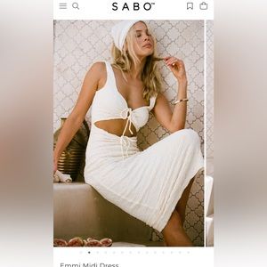 Sabo Skirt Emma midi dress